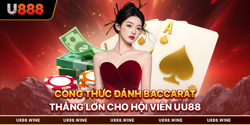 Chia sẻ công thức đánh baccarat dành cho hội viên U888